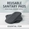 REUSABLE SANITARY PADS